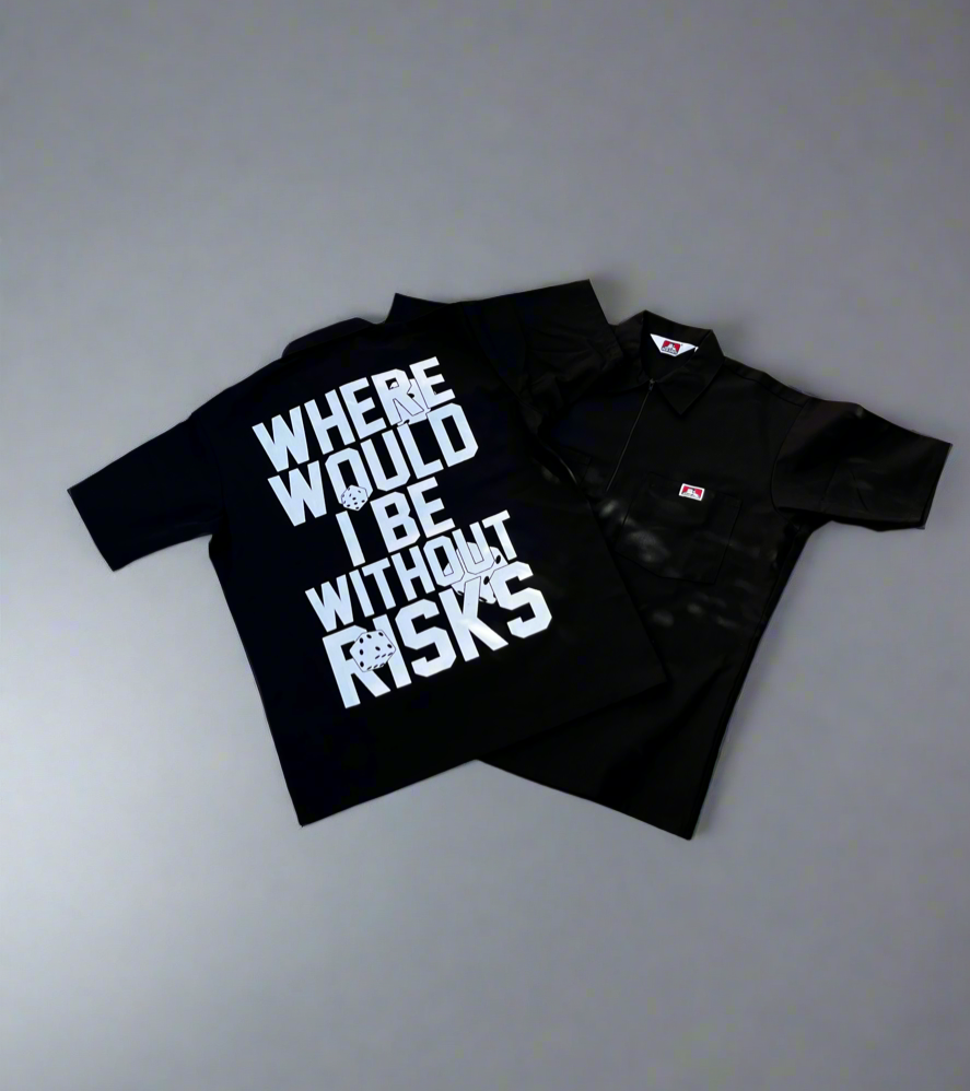 “Without Risks” Ben Davis (Limited Drop)(Only Medium Available)